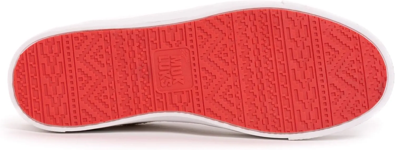 MUK LUKS Men's Park Place Sneaker-Denim Loafer