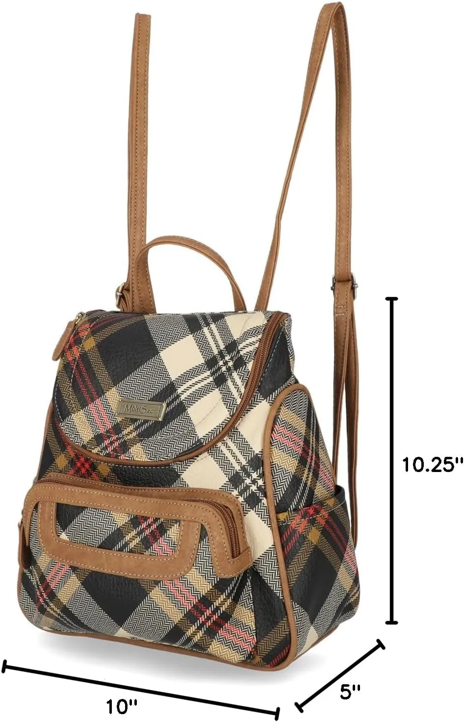 MultiSac Major Backpack, Bexley Plaid
