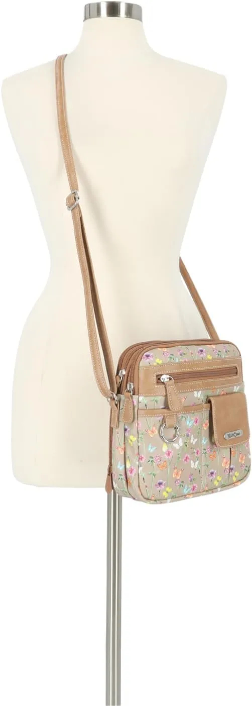 MultiSac North South Mini Zip Around Crossbody Bag