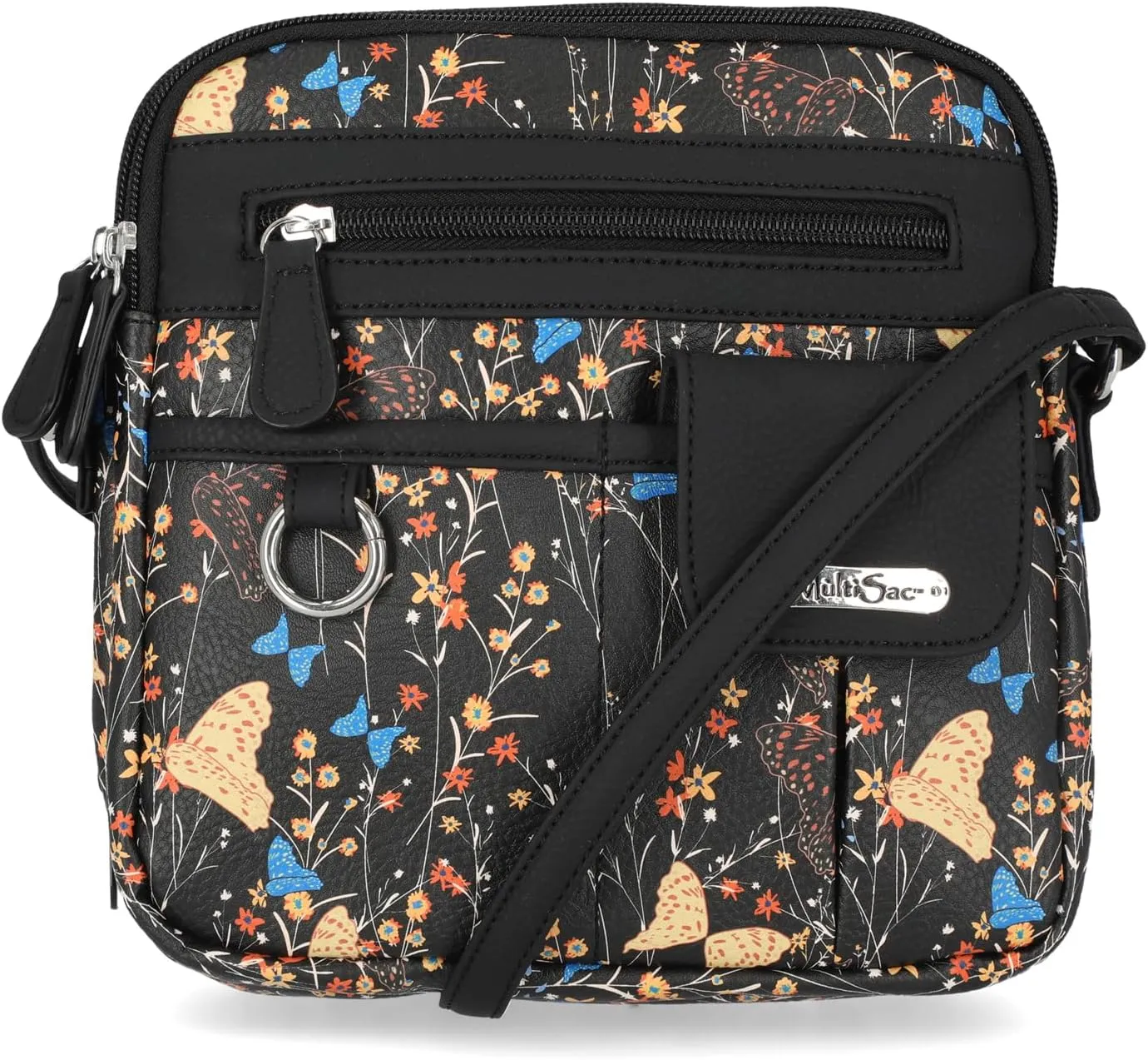 MultiSac North South Mini Zip Around Crossbody Bag