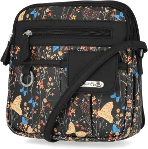 MultiSac North South Mini Zip Around Crossbody Bag