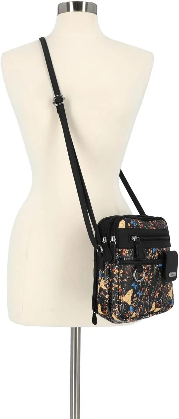 MultiSac North South Mini Zip Around Crossbody Bag