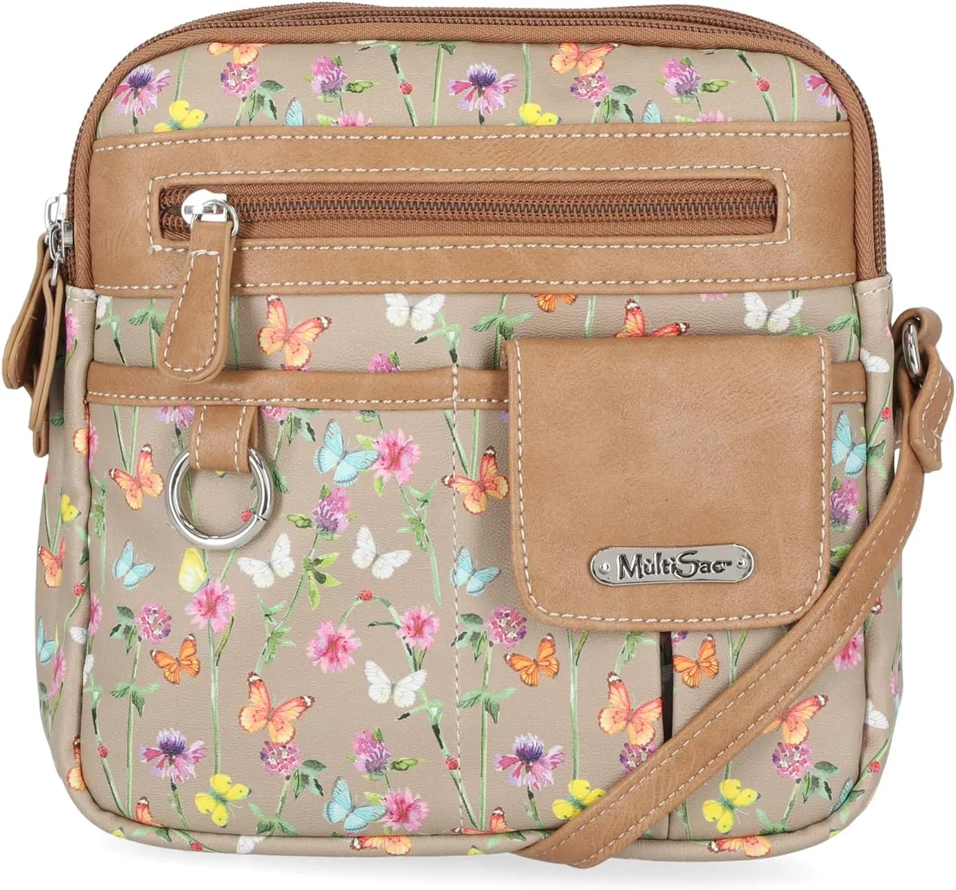 MultiSac North South Mini Zip Around Crossbody Bag