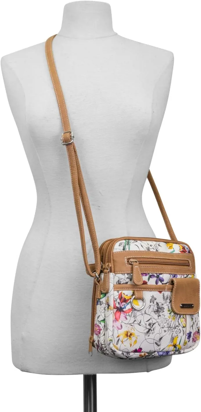 MultiSac North South Mini Zip Around Crossbody Bag