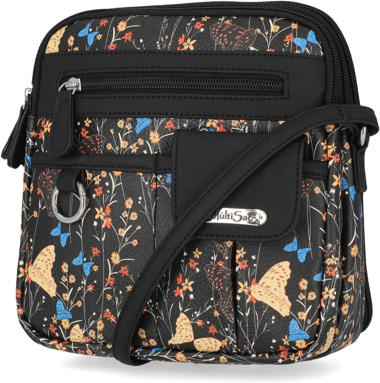 MultiSac North South Mini Zip Around Crossbody Bag