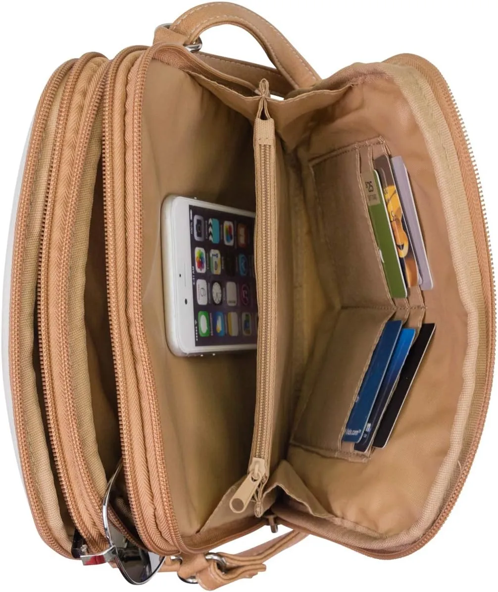 MultiSac North South Mini Zip Around Crossbody Bag