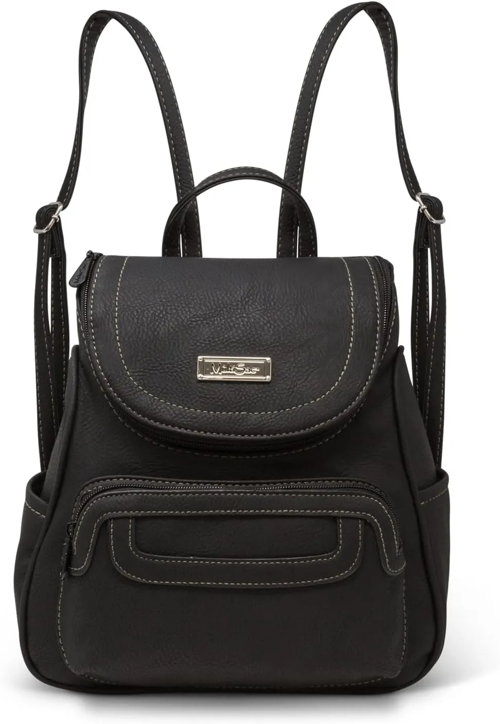MultiSac womens Major Backpack, Black, One Size US