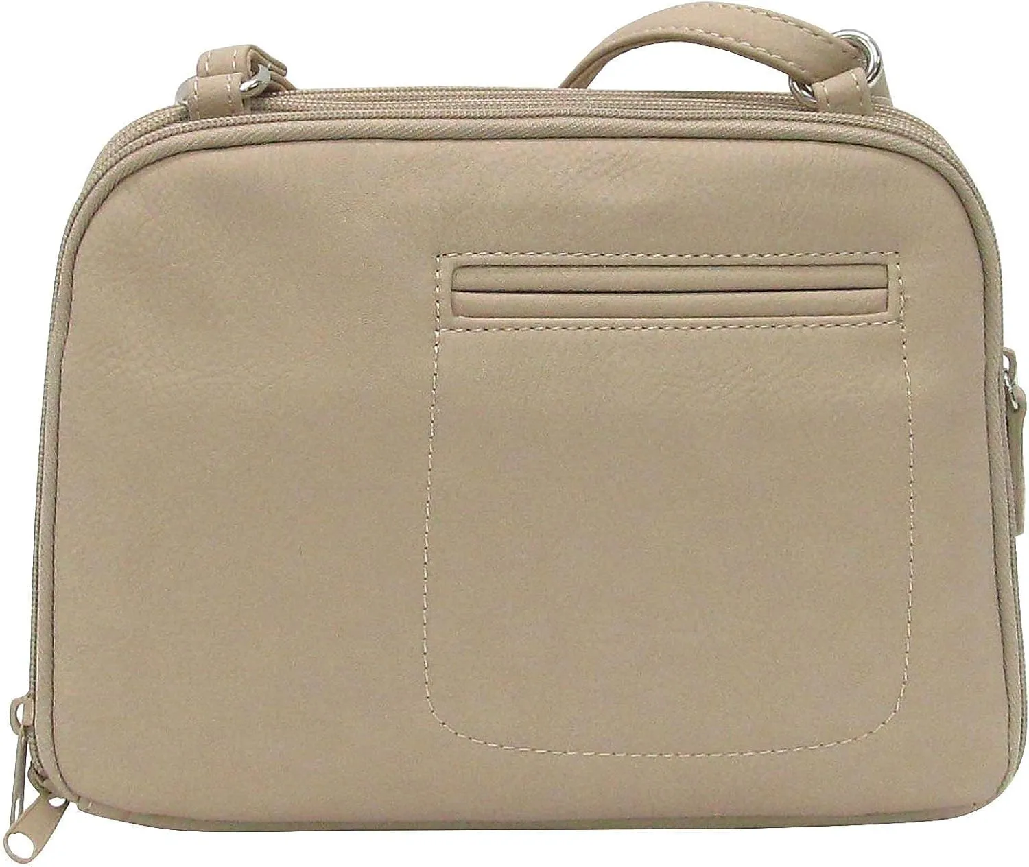 MultiSac Zippy Triple Compartment Crossbody Bag