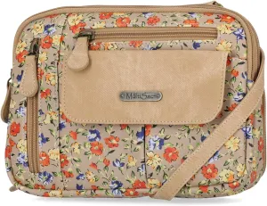 MultiSac Zippy Triple Compartment Crossbody Bag