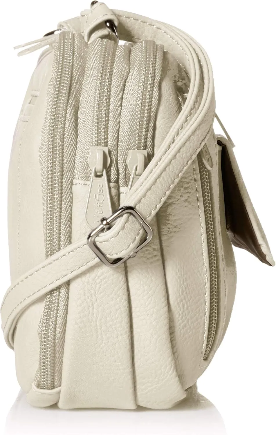 MultiSac Zippy Triple Compartment Crossbody Bag