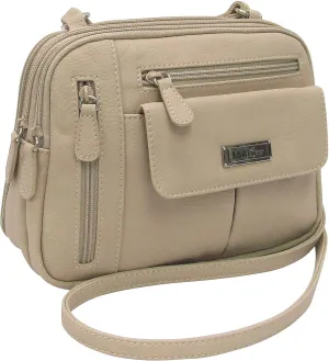 MultiSac Zippy Triple Compartment Crossbody Bag