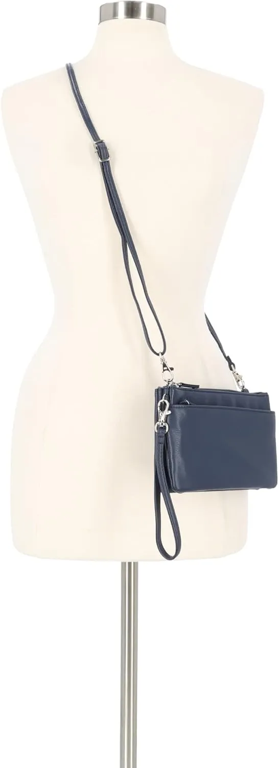 Mundi Brady RFID Wallet Purse Cell Phone Crossbody Bag For Women