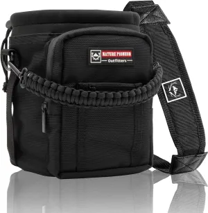 NATURE PIONEOR Insulated Water Bottle Holder with Shoulder Strap for Half/One Gallon 64oz/128OZ Sports Water Jugs Bottles, Carrier/Pouch Sleeve for Outdoor Camping, Hiking,Gym
