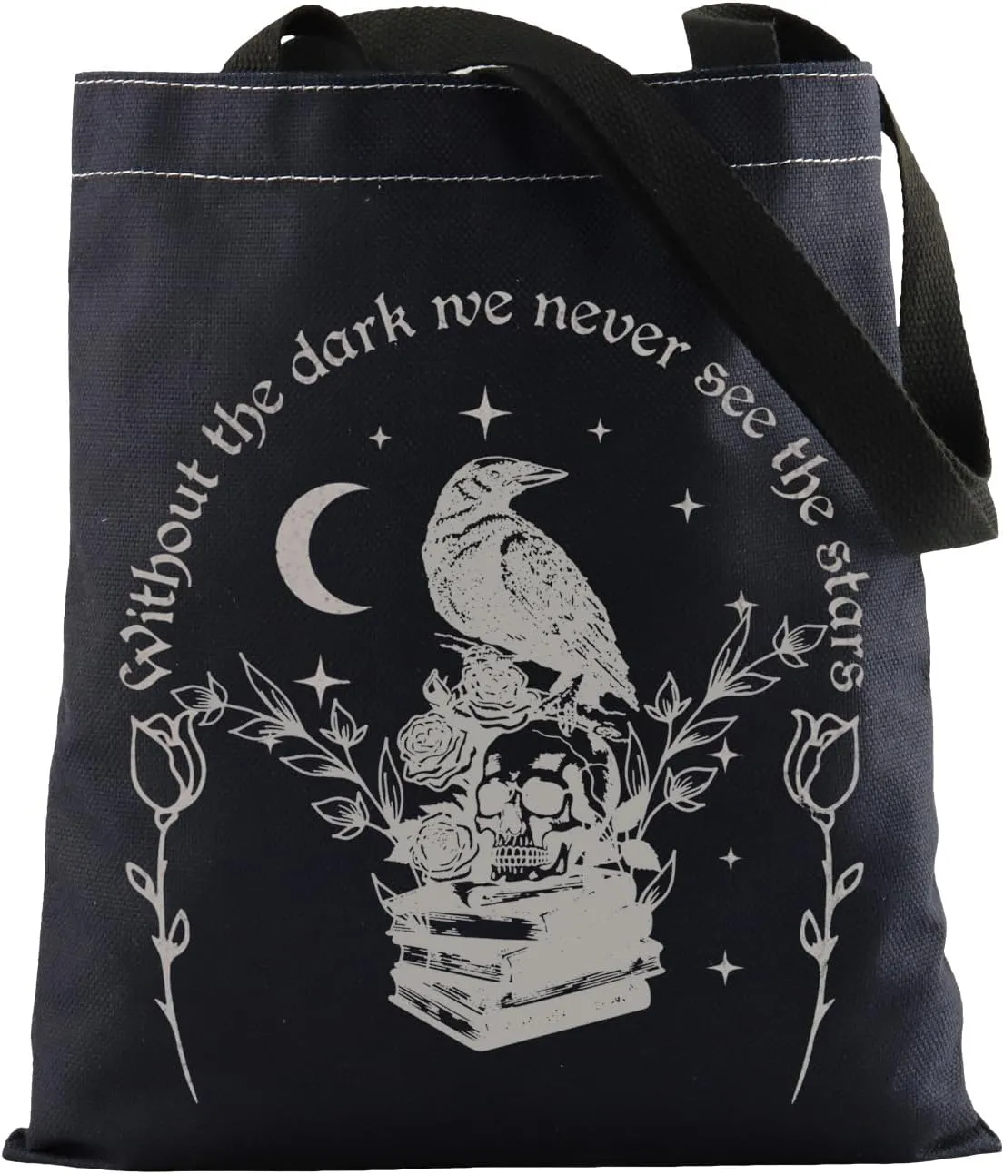 Novel Merchandise Tote Bag American Poetry Canvas Bag Gothic Horror Movie Gift Dark Academia Literature Reading Gift