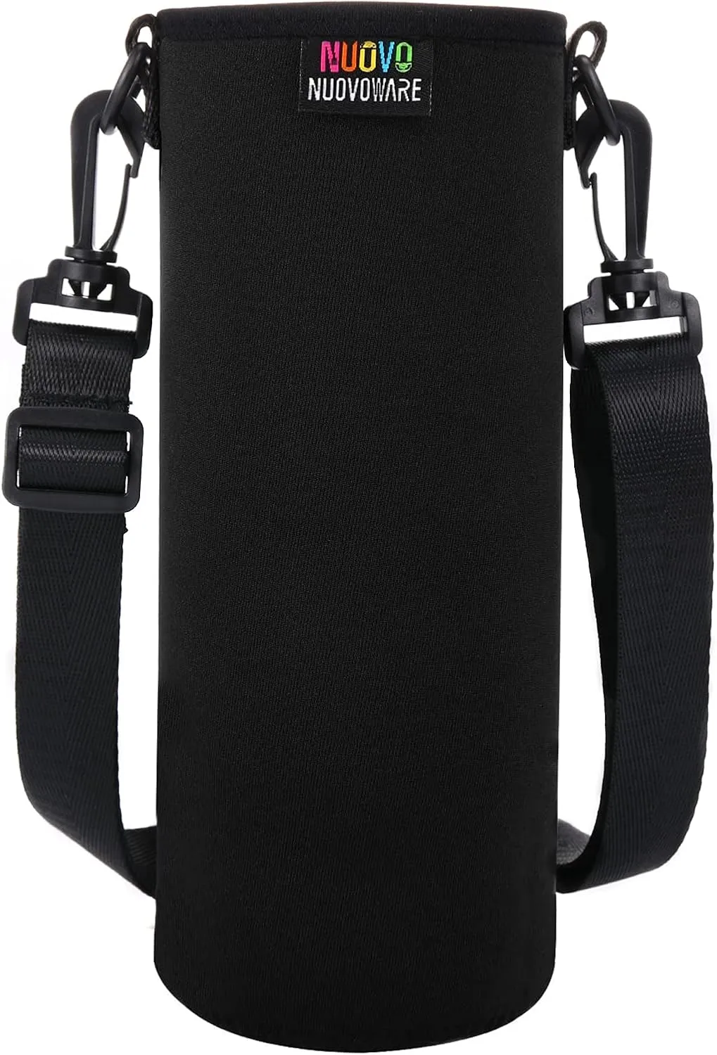 Nuovoware Water Bottle Carrier Bag, Premium Neoprene Portable Insulated Water bottle Sling Holder Bag 1000ML with Adjustable Shoulder Strap for Men Women Hiking, Sling Bottle Bag Case