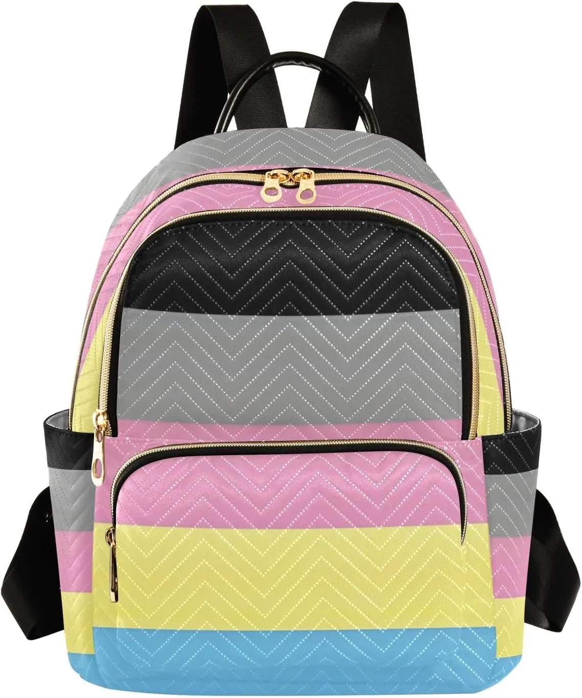 ODAWA Purse Backpack for Women, Ladies Shoulder Bags Polygender Pride Flag Women Travel Backpack Light Weight Backpacks for Travel