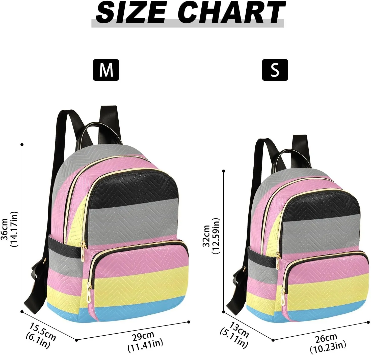 ODAWA Purse Backpack for Women, Ladies Shoulder Bags Polygender Pride Flag Women Travel Backpack Light Weight Backpacks for Travel