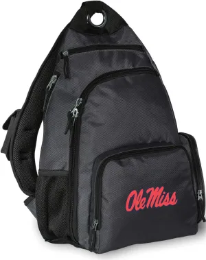 Ole Miss Backpack Cross Body University of Mississippi Sling Bag