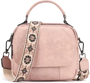OPAGE Small Crossbody Bags for Women Trendy, Soft PU Leather Womens Crossbody Purse Shoulder Handbags