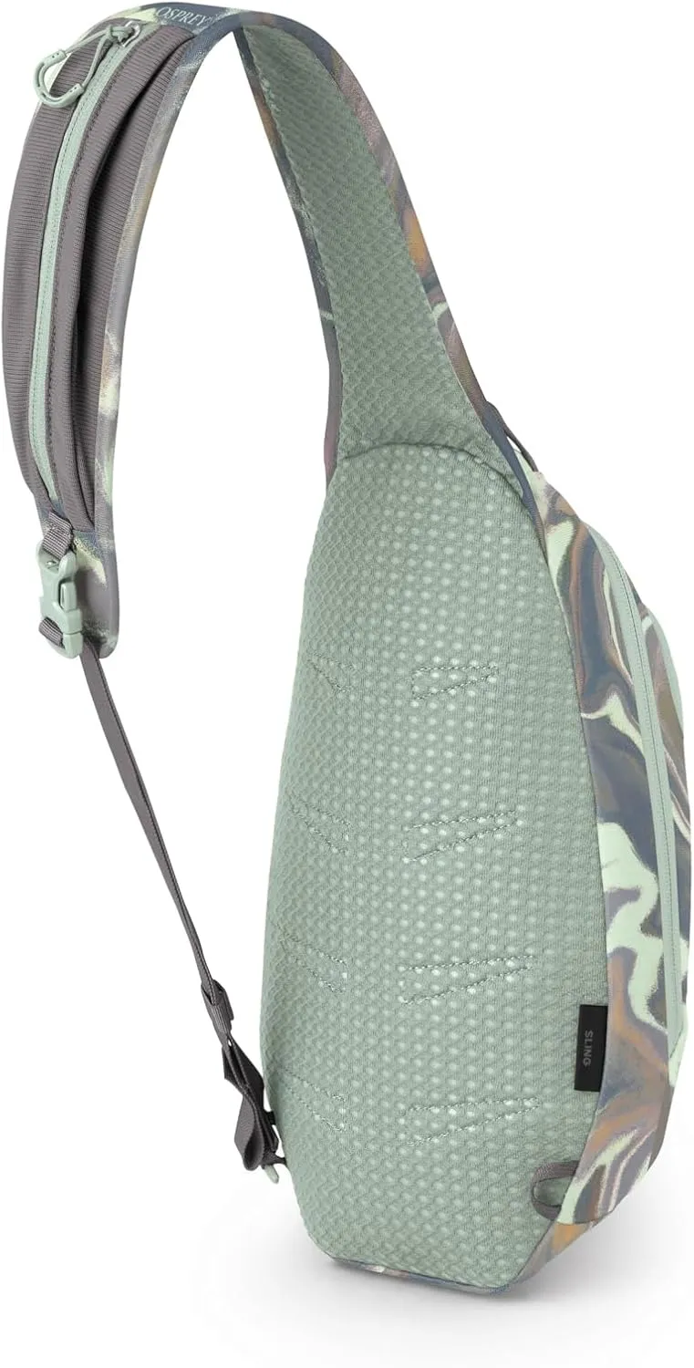 Osprey Daylite Shoulder Sling Bag, Euphoria Flowing Print/Soundwave Grey