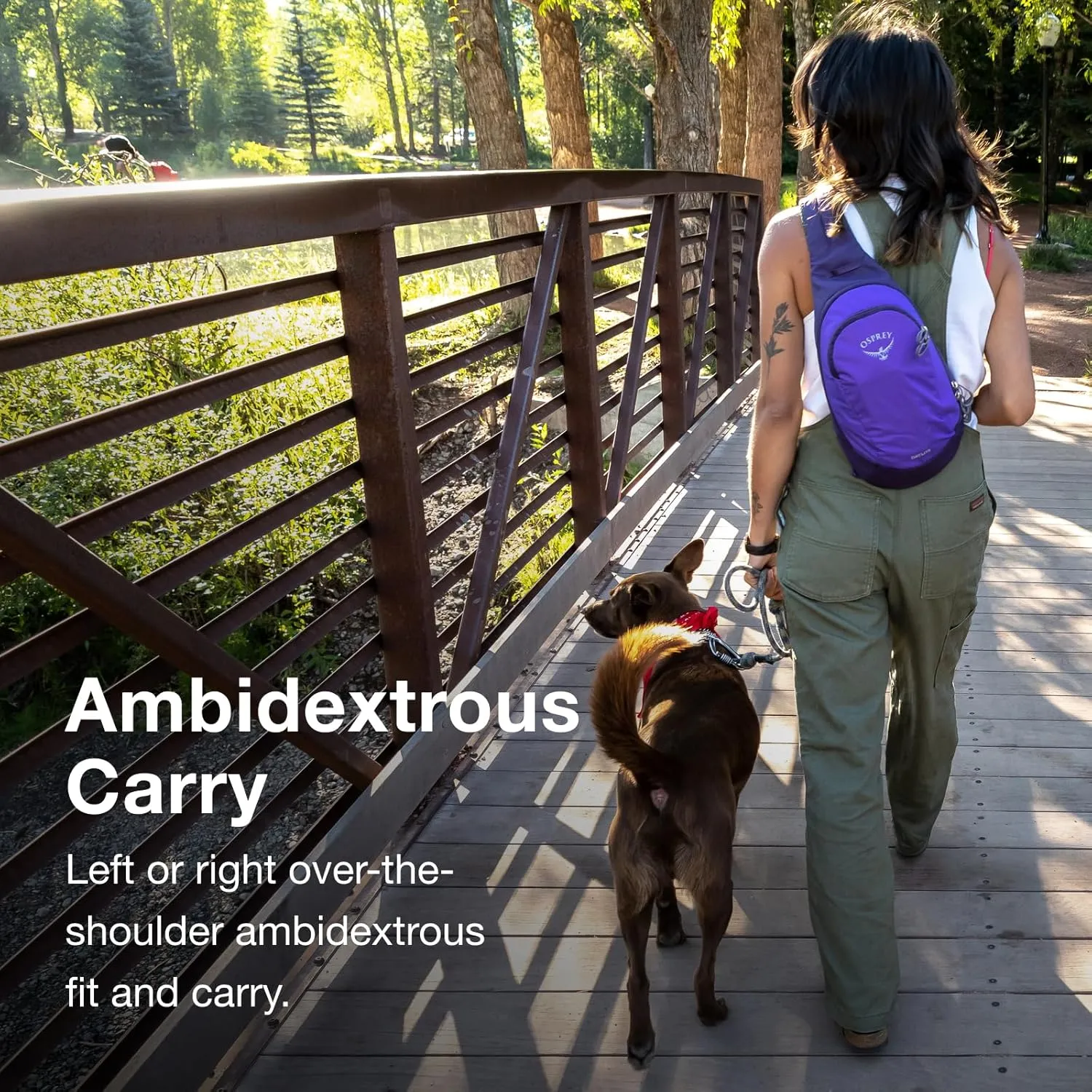 Osprey Daylite Shoulder Sling Bag, Tan Concrete