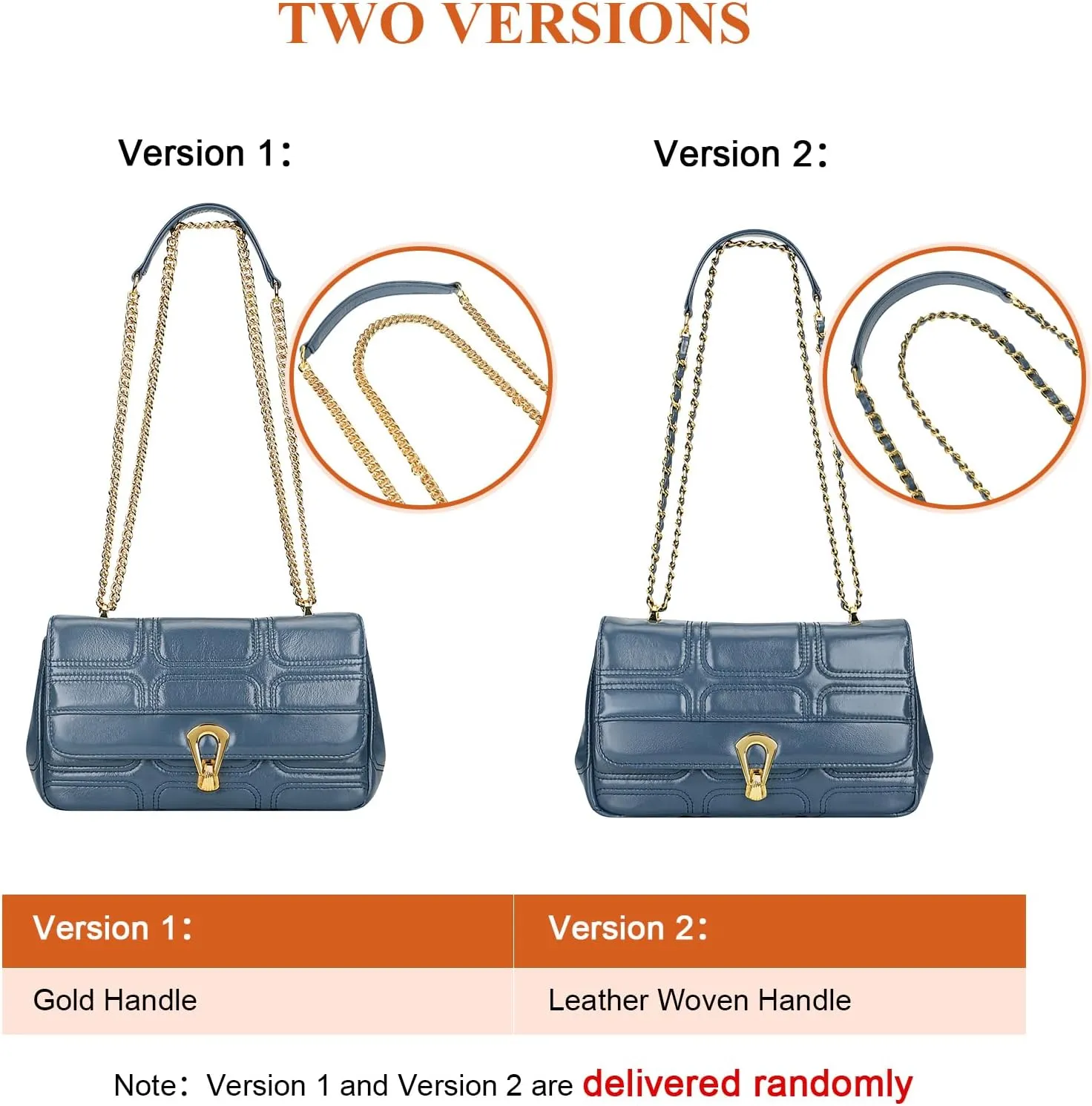 Over Earth Quilted Leather Crossbody Bags for Women Designer Trendy Shoulder Bag Small Chain Purse