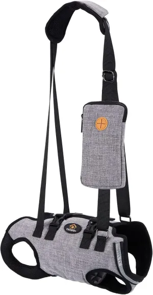 Ownpets Dog Sling Harness, Outdoor Sling Bag for Spine Protection, Whole Body Support, Support Vest to Assist Aged Dogs, Outdoor, S