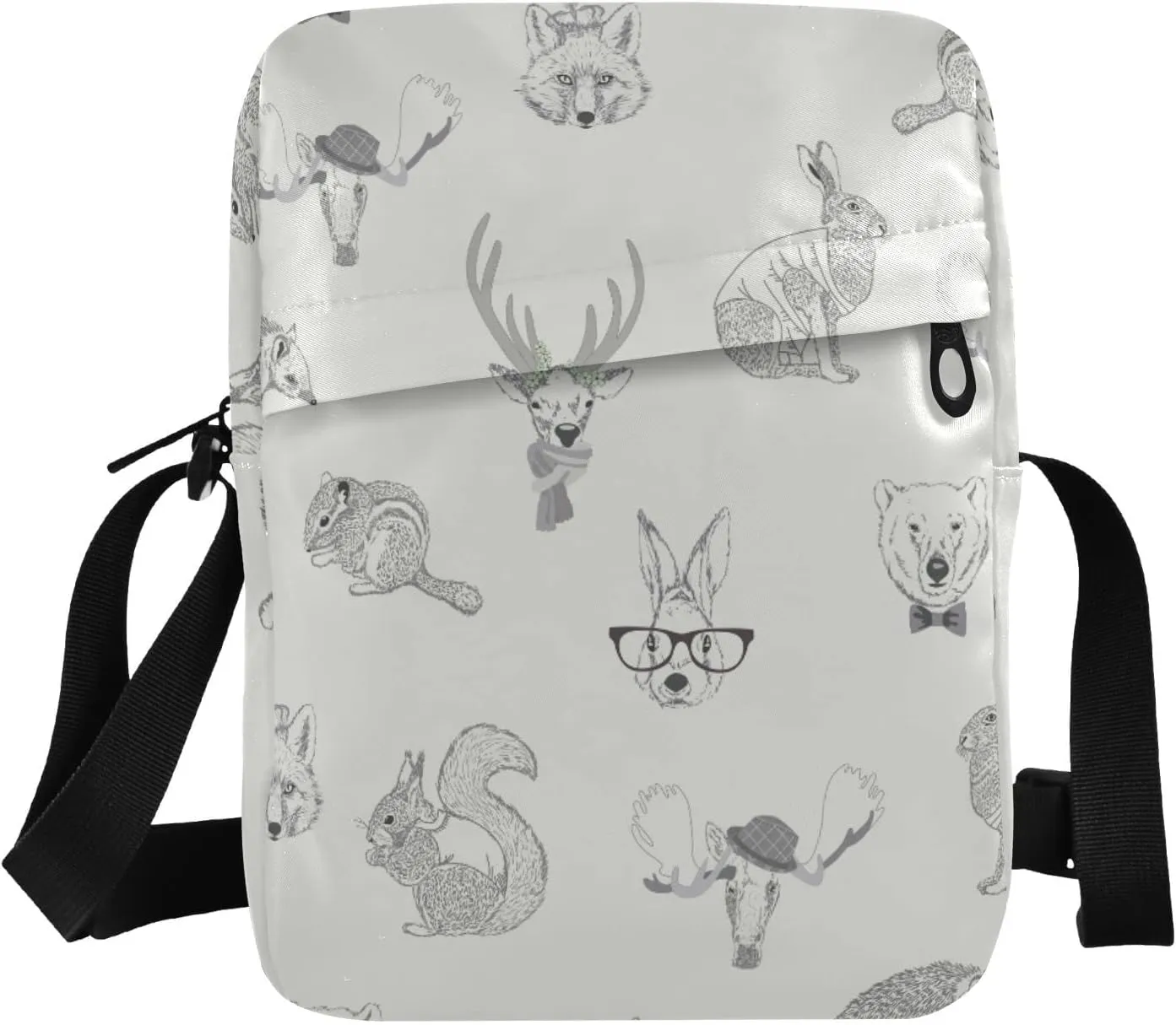 Oyihfvs Messenger Bag, Men's Crossbody Bag, Women's Crossbody Bag with Adjustable Strap