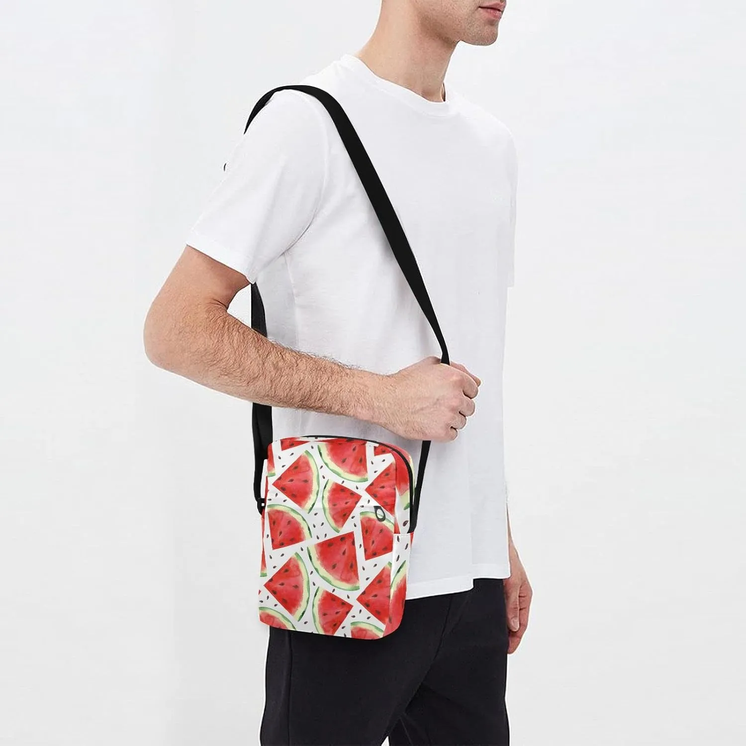 Oyihfvs Messenger Bag, Men's Crossbody Bag, Women's Crossbody Bag with Adjustable Strap