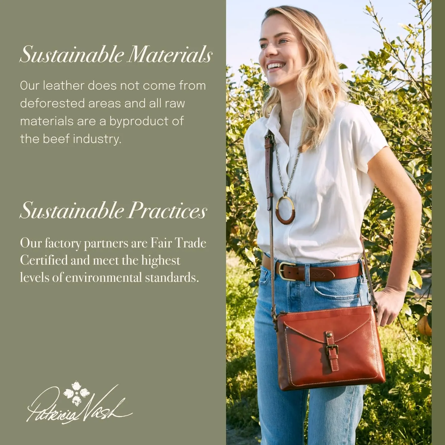 Patricia Nash | Lanza Leather Crossbody Bag | Women's Crossbody Purse | Crossbody Clutch