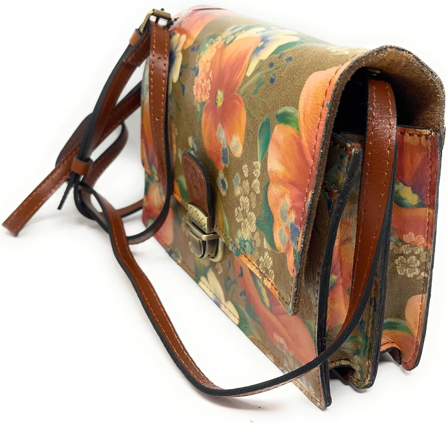 Patricia Nash | Lanza Leather Crossbody Bag | Women's Crossbody Purse | Crossbody Clutch