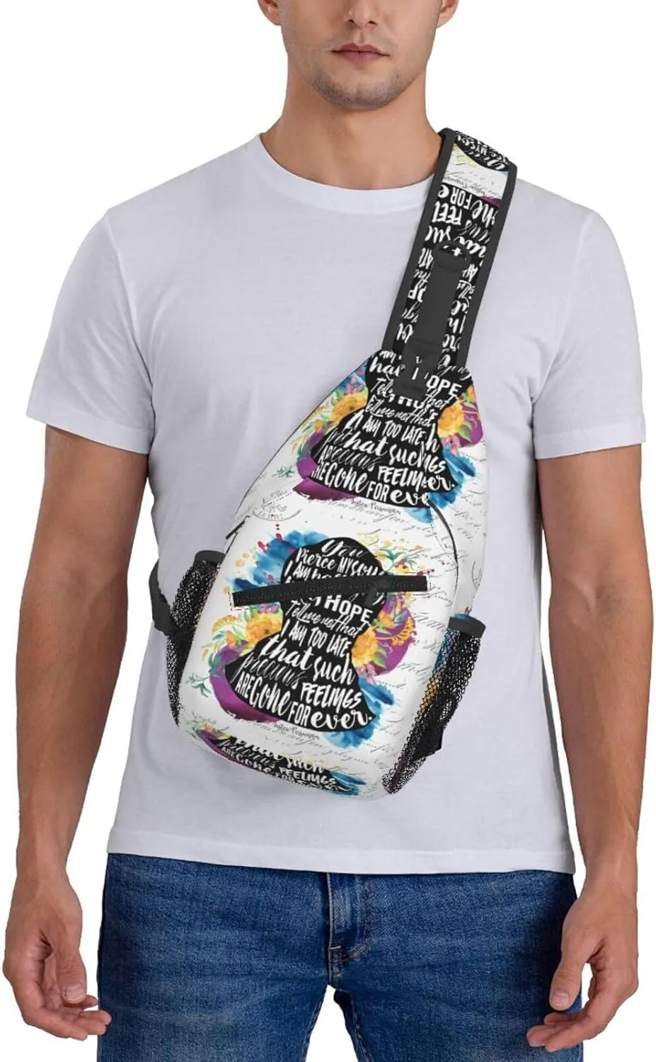 Persuasion Chest Sling Bag Crossbody Shoulder Backpack Bag Gym Cycling Travel Hiking Daypack Cross Bag