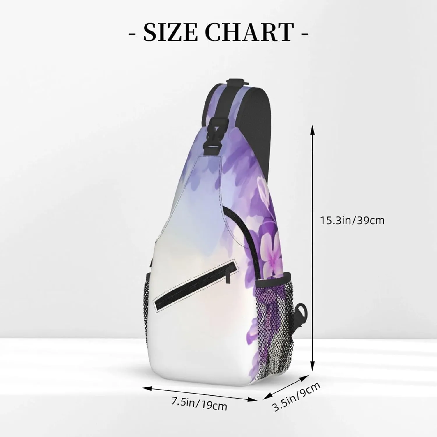 Pink Starfish Men's And Women's Small Crossbody Bags Chest Bags Daily Bags Are Suitable For Outdoor Hiking Trips