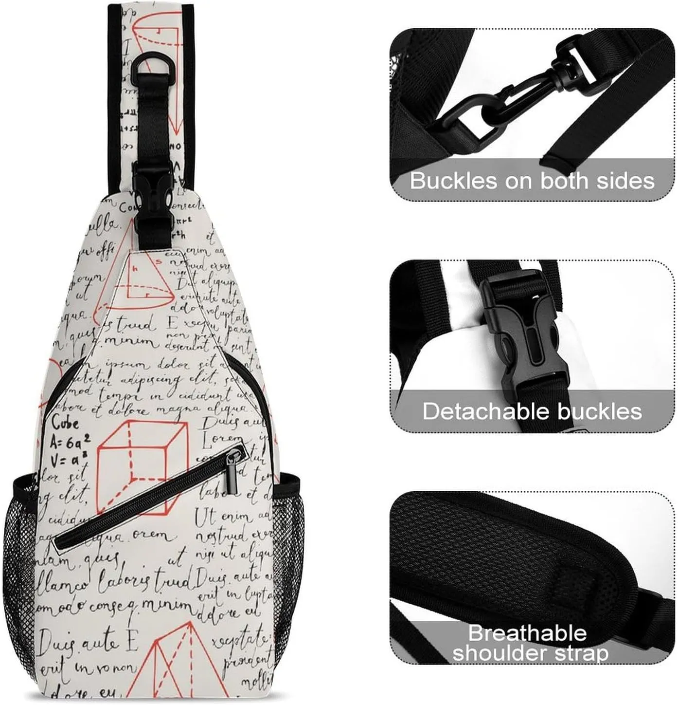 Pirate Skulls Versatile And Convenient Multipurpose Crossbody Bag - Perfect for Travel And Hiking