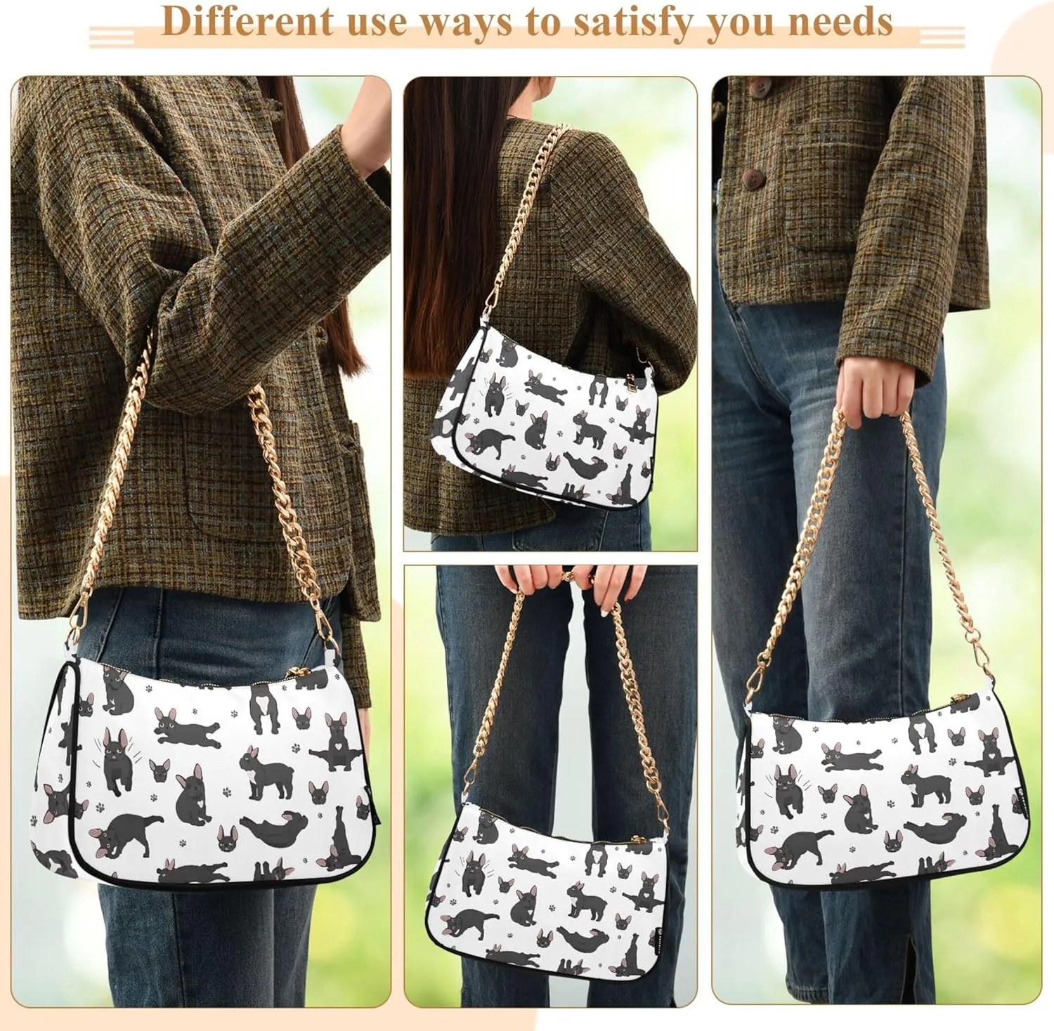 Plaid Red Checked Phone Purse Hobo Tote Bags Women Handbag Cute Vivid Cute Shoulder Bag