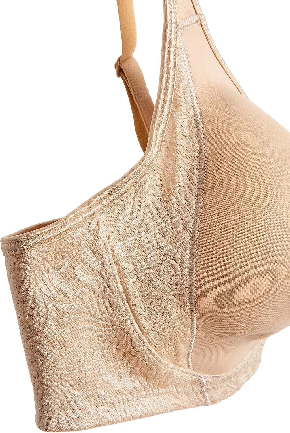 Playtex Women's Smoothing Wireless Bra, 18 Hour Plus-Size T-Shirt Bras Available, No Show, 4049