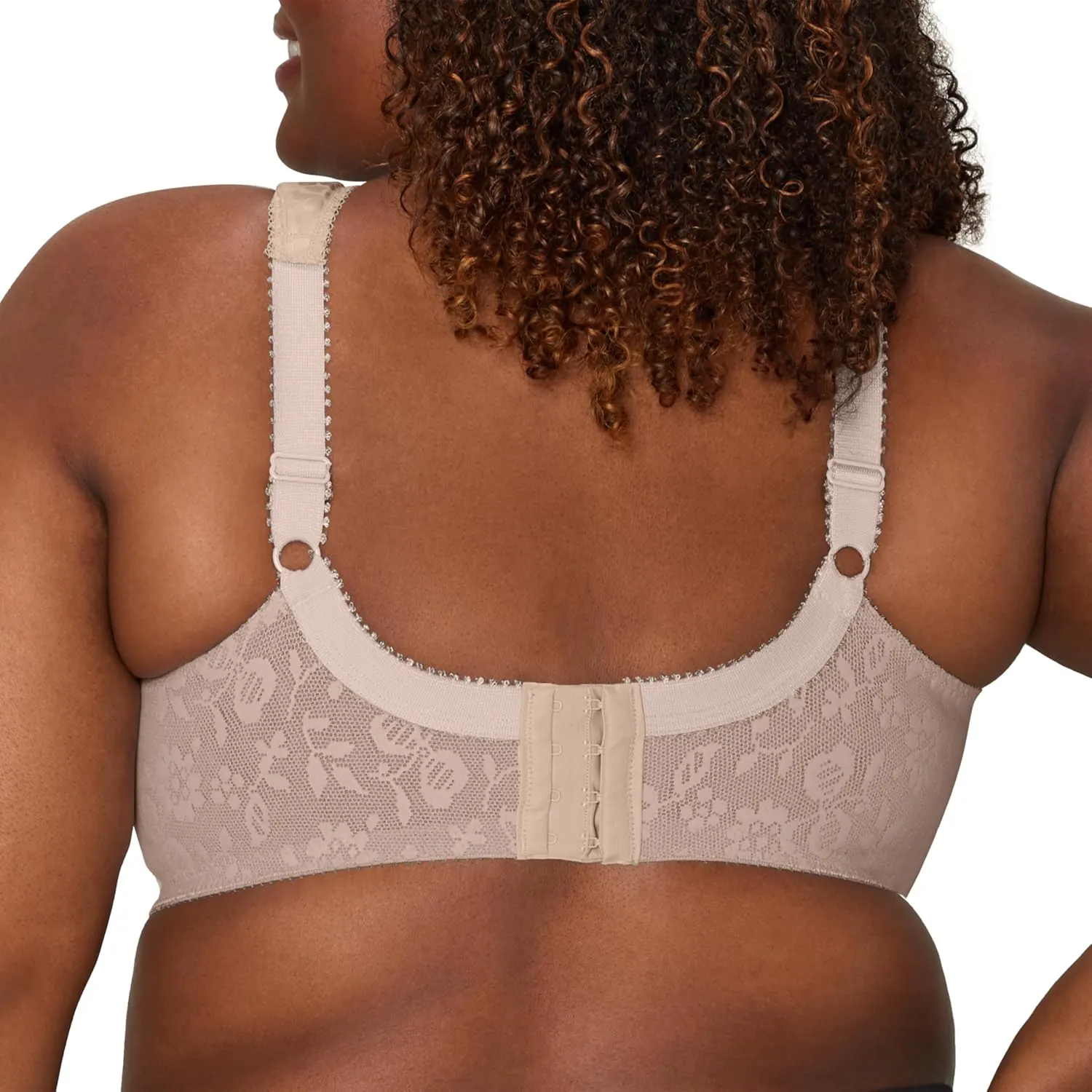 Playtex Women's Wireless Bra, 18 Hour Plus-Size Bras Available, Full Coverage, Smoothing, 4693, Single or 2-Pack