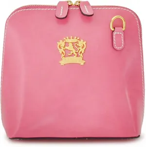 Pratesi Leather, Leather Bag for Women Volterra Radica Woman Clutches in cow leather - Radica Pink