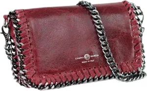 Premium Italian Leather Handmade in Florence, Italy. Small Crossbody Bag for Women with a Detachable Strap Made in Italy.