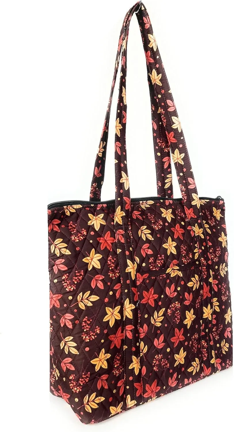 Quilted Shoulder Tote Bag Handbag