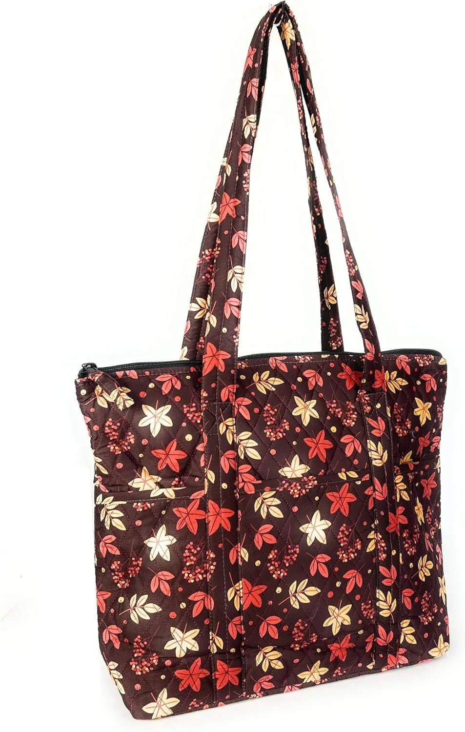 Quilted Shoulder Tote Bag Handbag