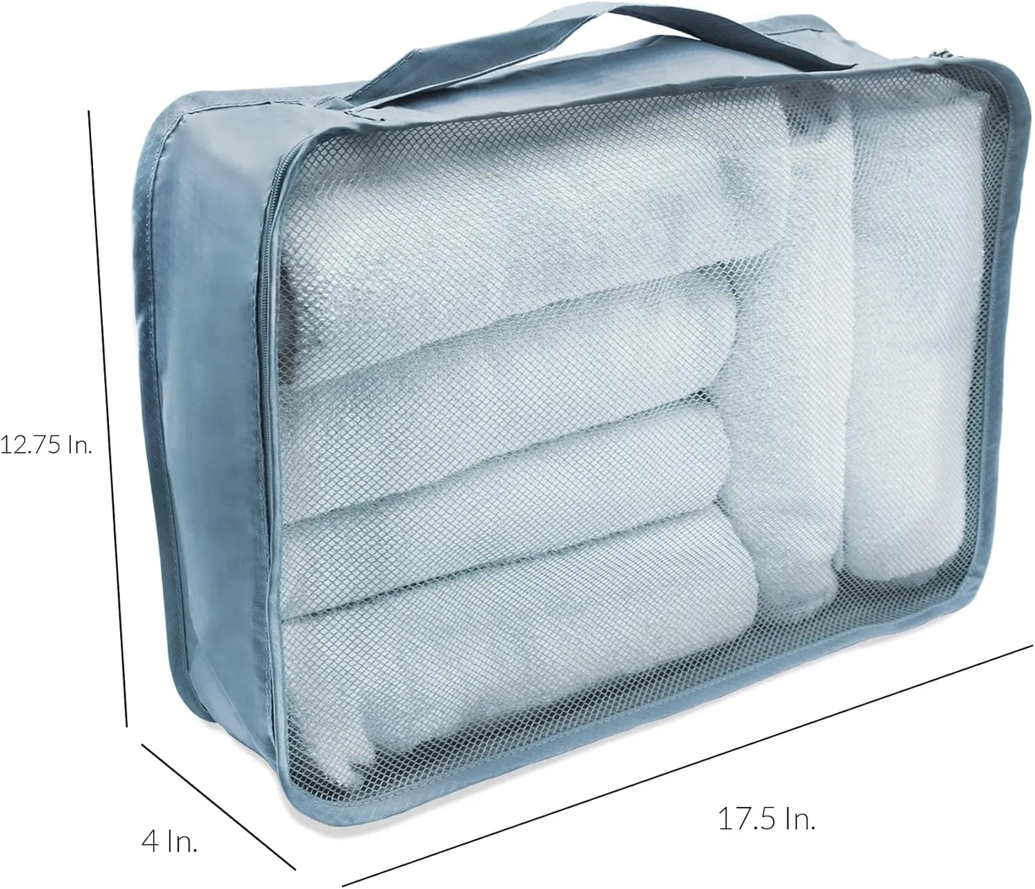 Rolling Nomad Multi-Purpose Packing Cubes, Travel Accesories, Essentials, Organizers, Lightweight, Breathable, Expandable Mesh, Sheet Compression Bags
