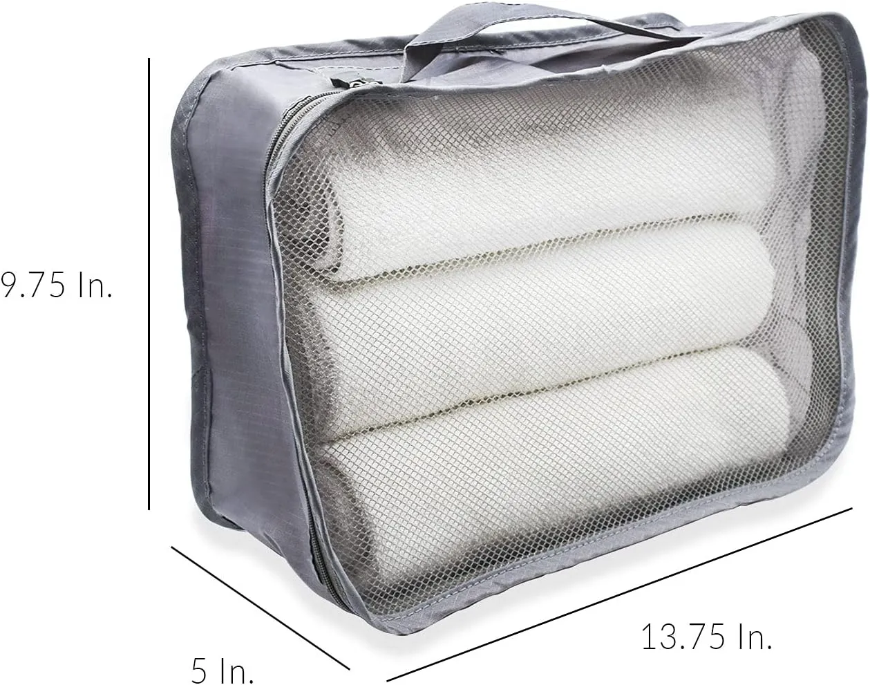 Rolling Nomad Multi-Purpose Packing Cubes, Travel Accesories, Essentials, Organizers, Lightweight, Breathable, Expandable Mesh, Sheet Compression Bags