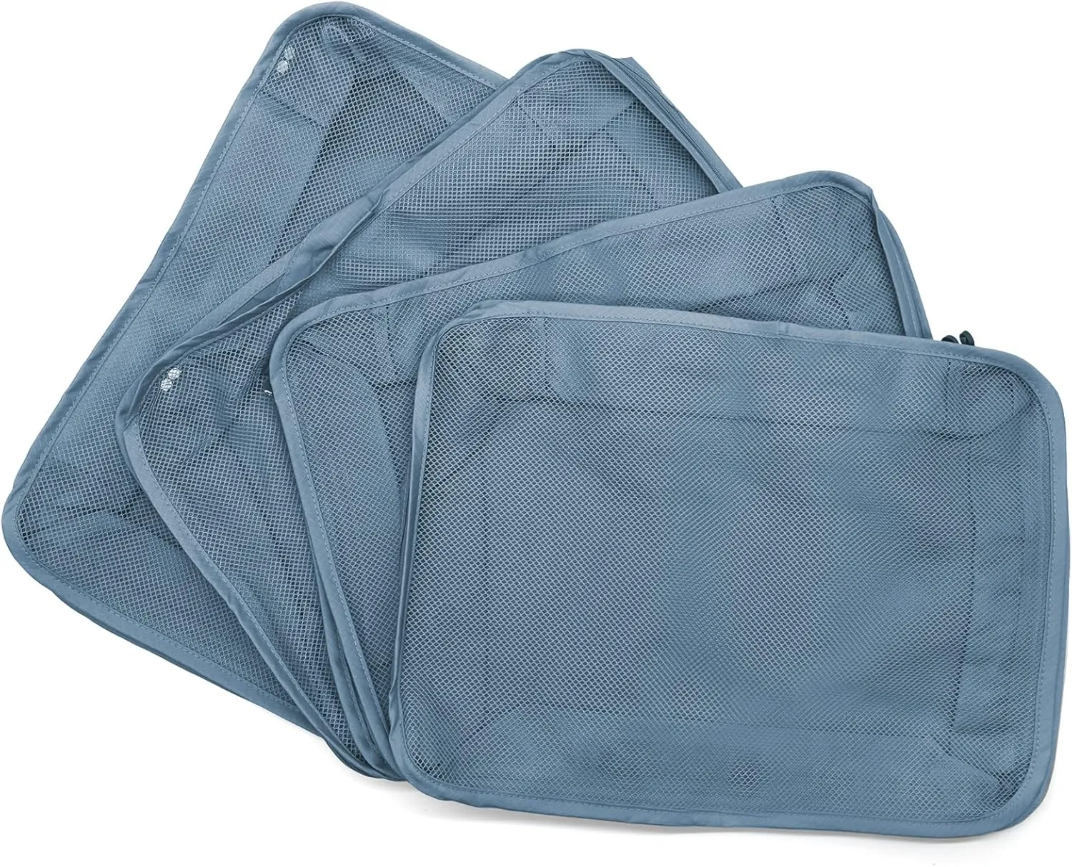 Rolling Nomad Multi-Purpose Packing Cubes, Travel Accesories, Essentials, Organizers, Lightweight, Breathable, Expandable Mesh, Sheet Compression Bags