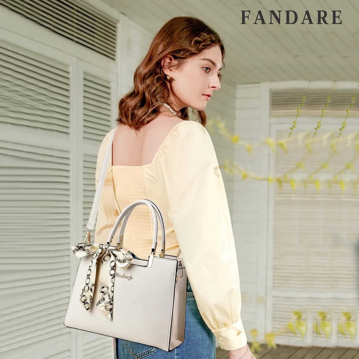 Roomy Fashion Womens Totes Handbag Satchel Shoulder Bag Lightweight Top Handle Bag PU Leather Crossbody Bag