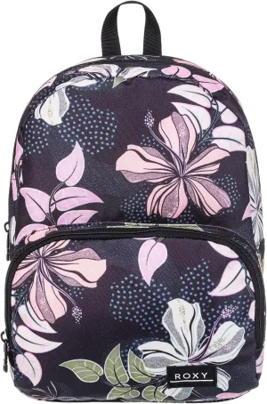 Roxy Women Always Core Mini Backpack, Anthracite Sunny Floral Swim, One Size