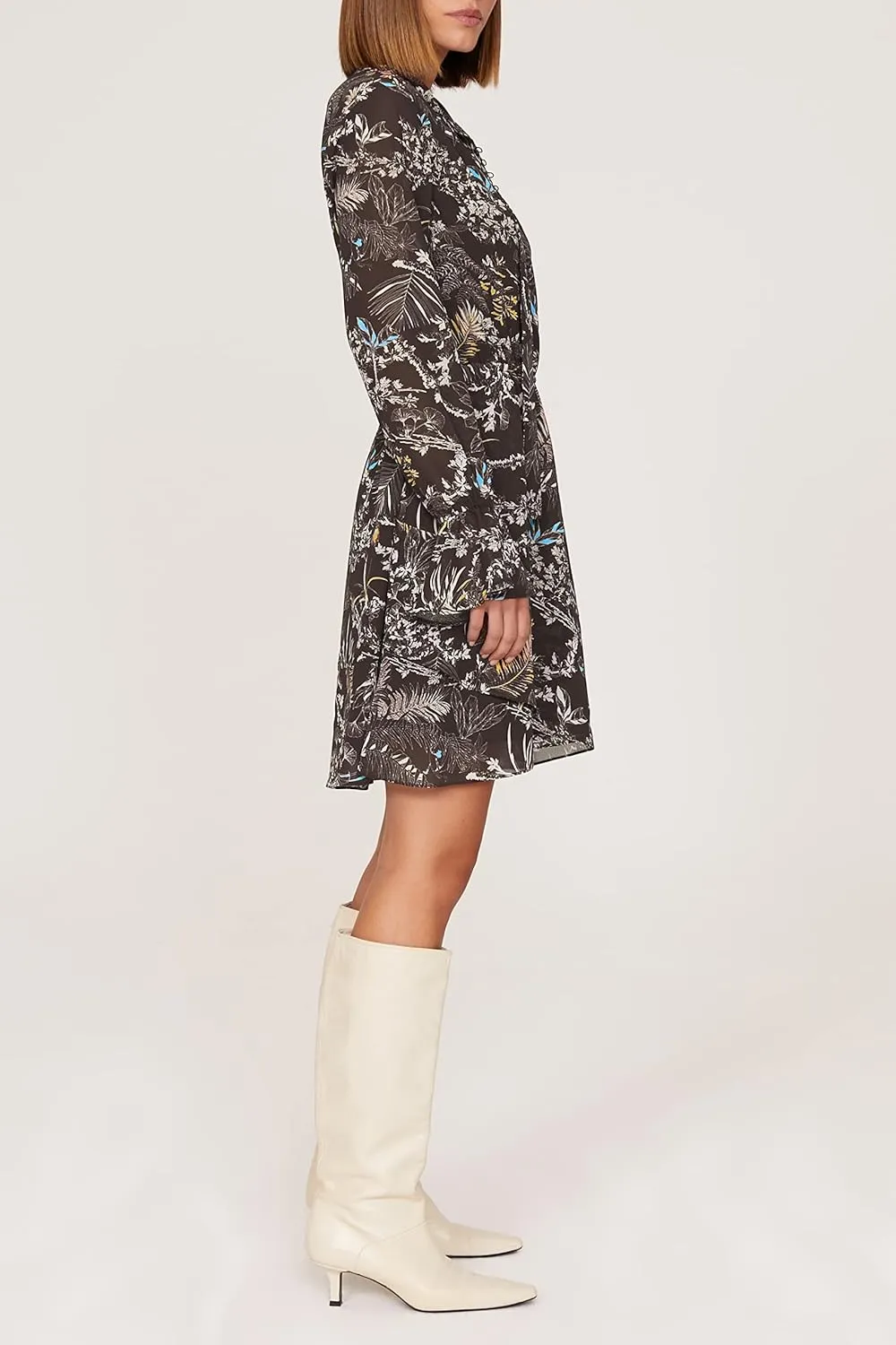 RTR Design Collective Floral Print Dress
