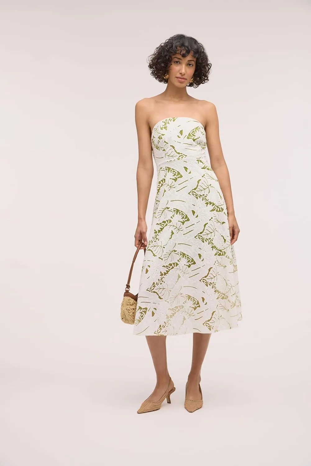 Sam Edelman Layla Floral Raffia Shoulder Bag