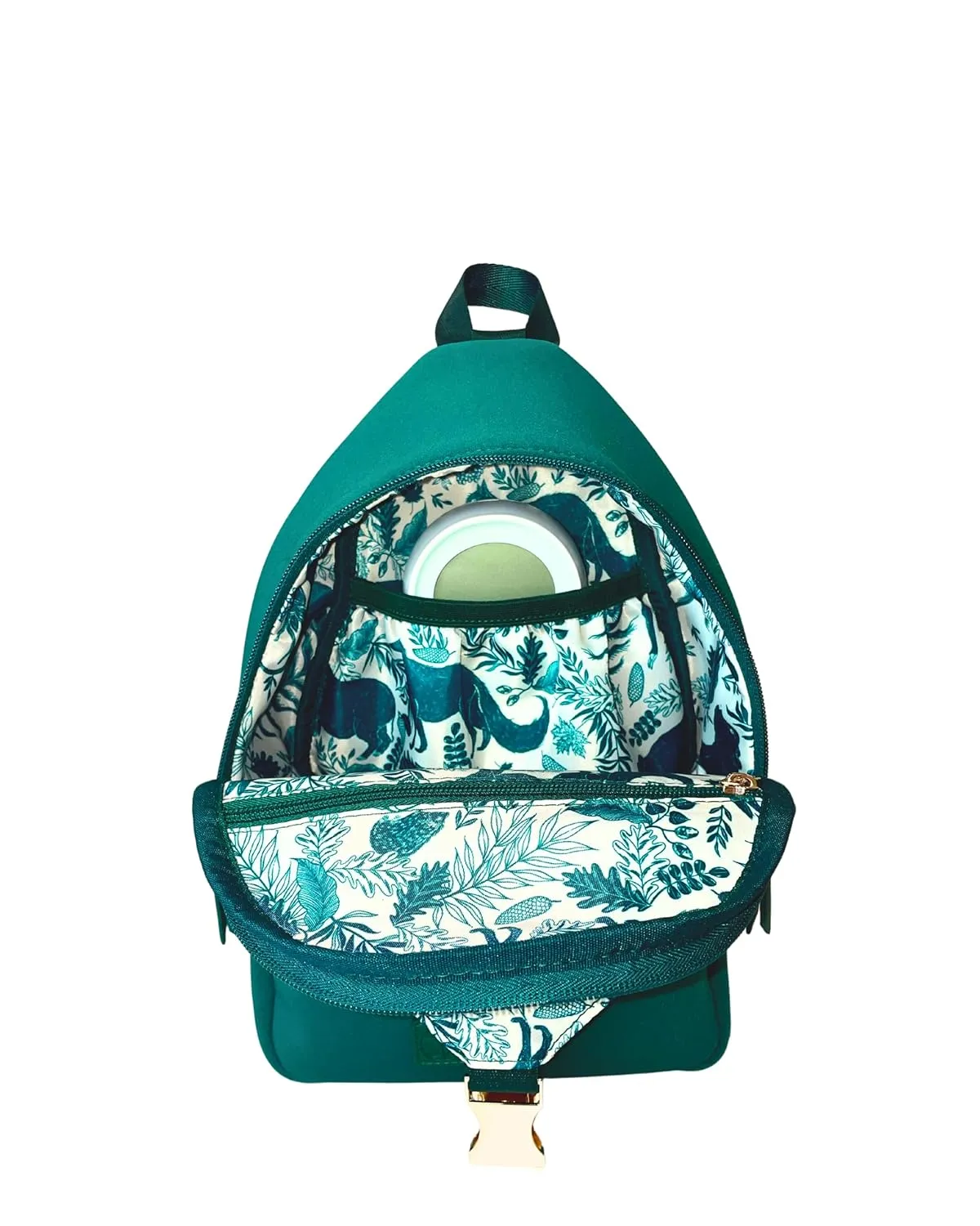 Sarah Wells Allie Sling Bag - Neoprene - Machine Washable - Insulated - Hands-Free Pumping (Forest Green)