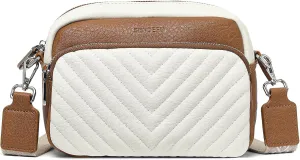 SENDEFN Crossbody Bags for Women Vegan Leather Purses Small Shoulder Handbags with Wide Strap